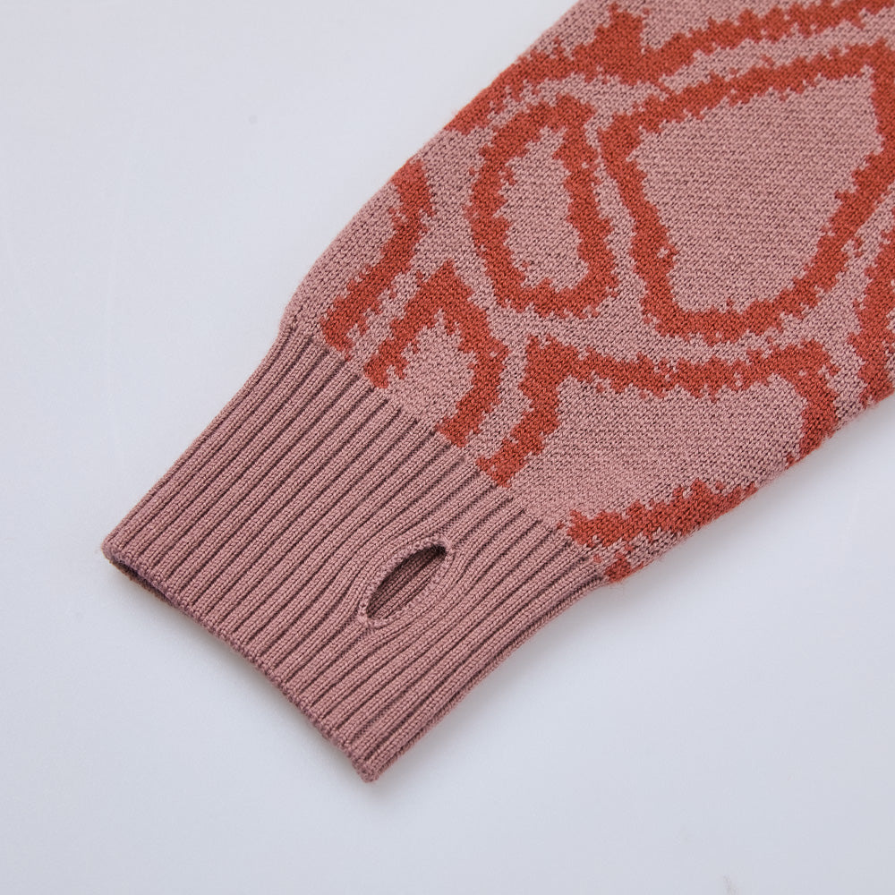 100% Merino Wool Graphic Sweater