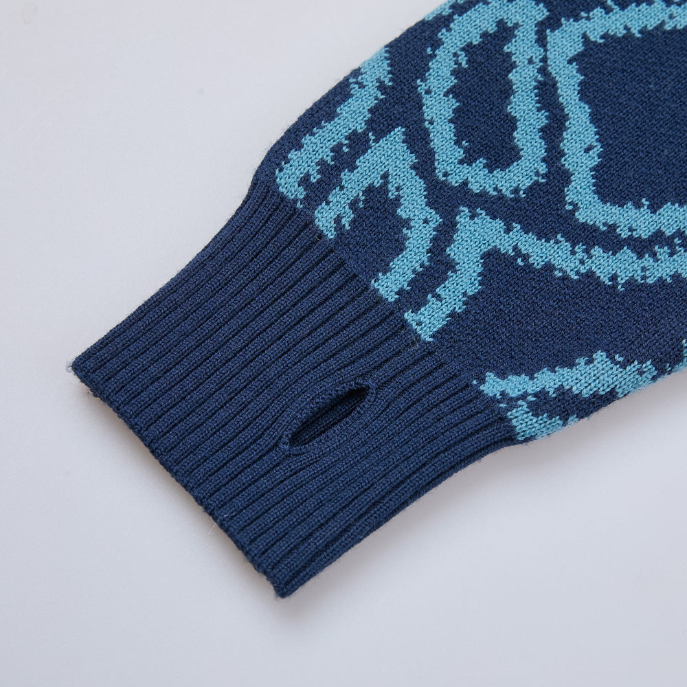 100% Merino Wool Graphic Sweater