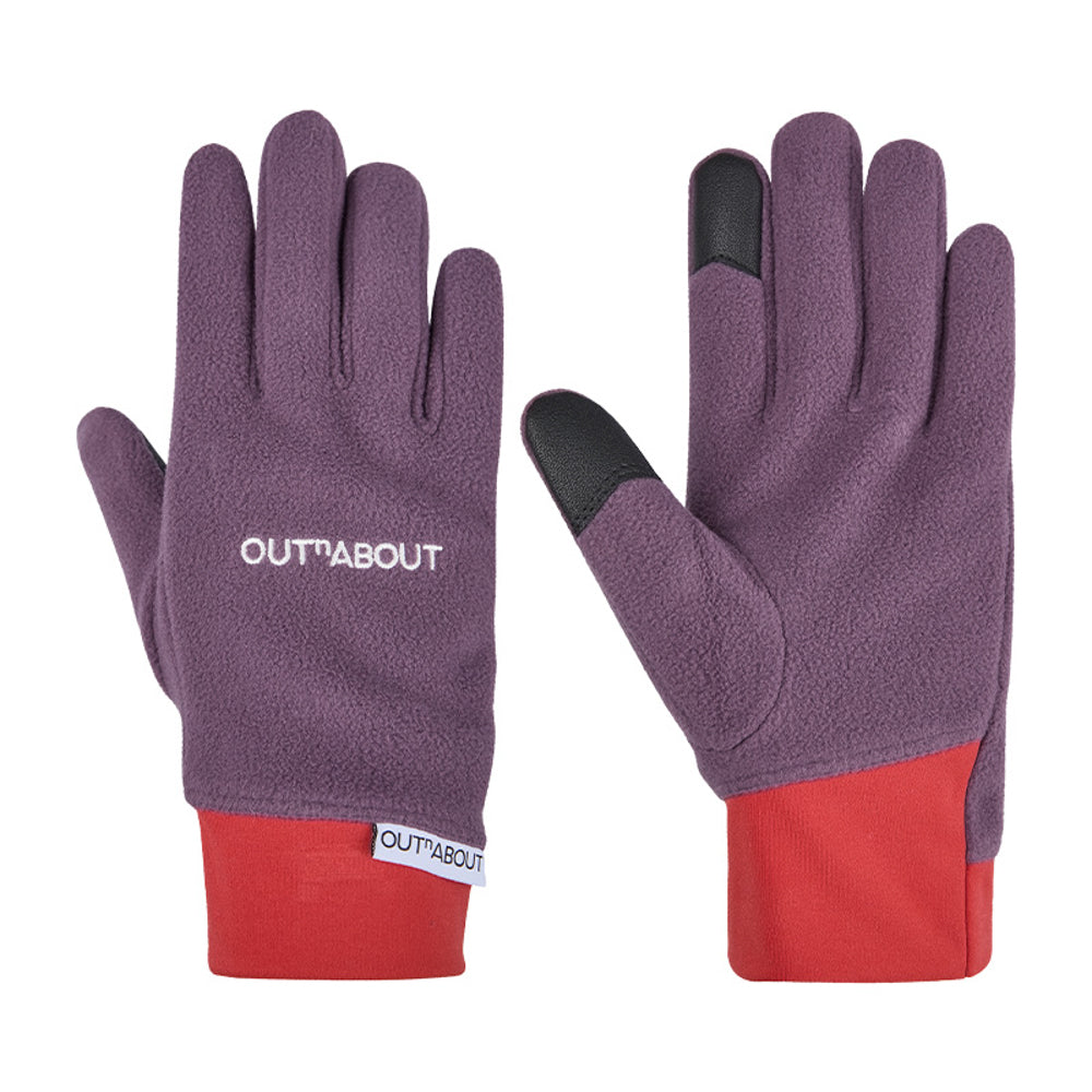 Kids Lightweight Antistatic Fleece Gloves