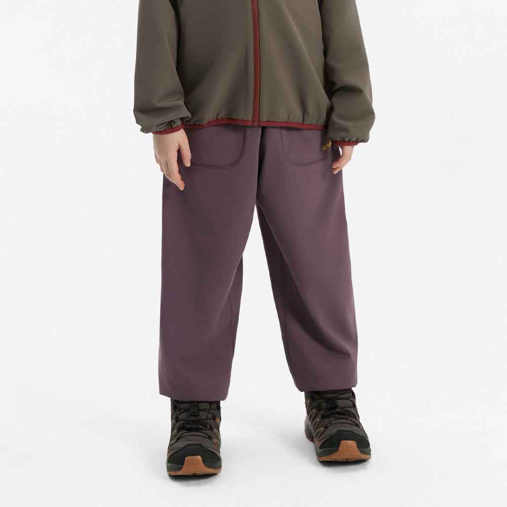 Kids Fleece Lined Stretch Knit Joggers