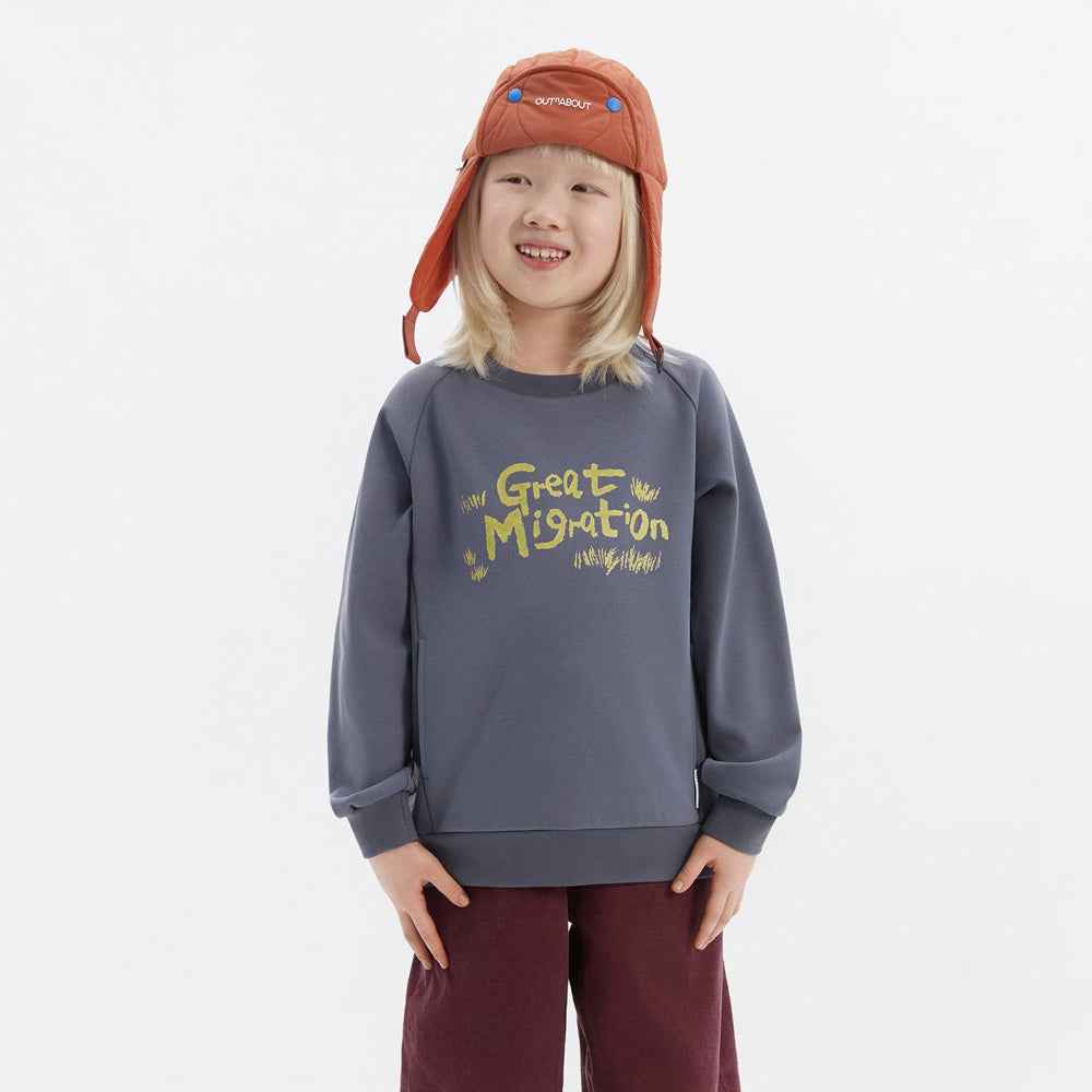 HeatHug Animal Migration Graphic Sweatshirt