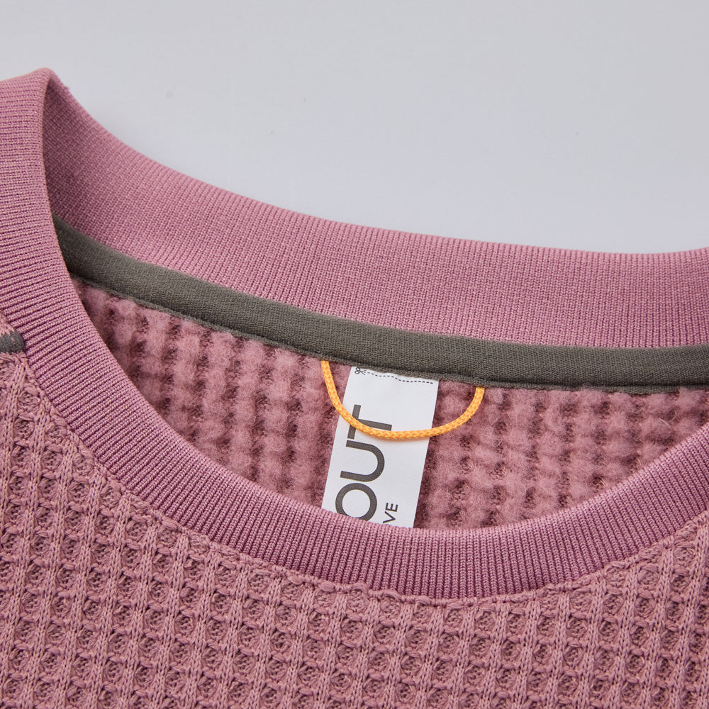 AirSoft Brushed Waffle Stretch Sweatshirt