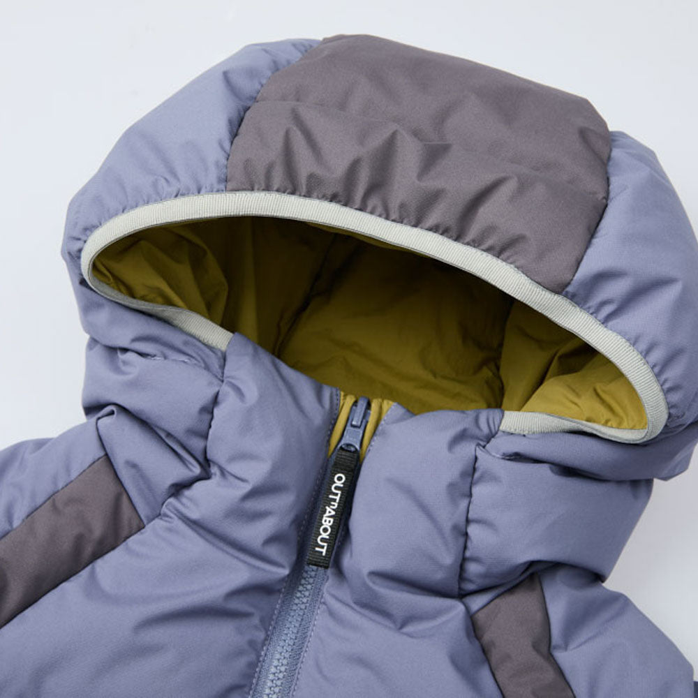 Reversible Hooded Goose Down Jacket