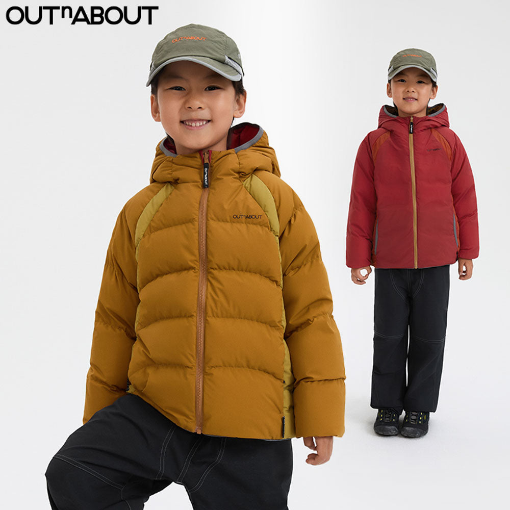 Reversible Hooded Goose Down Jacket