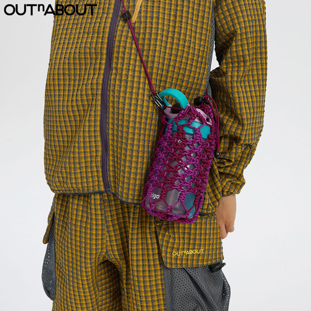 Hand-Woven Water Bottle Bag