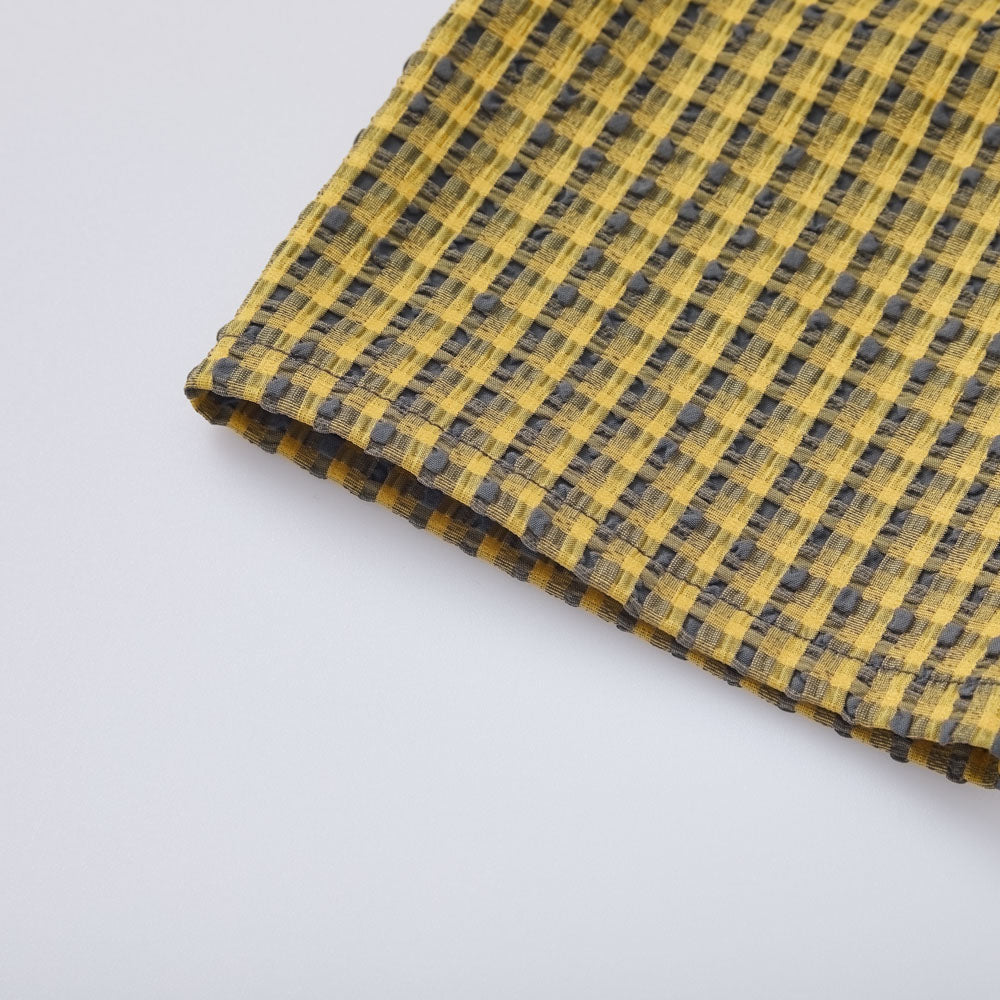 Seersucker Pattern Shirt