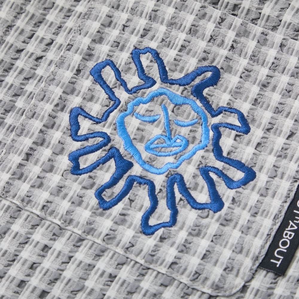 Seersucker Pattern Shirt