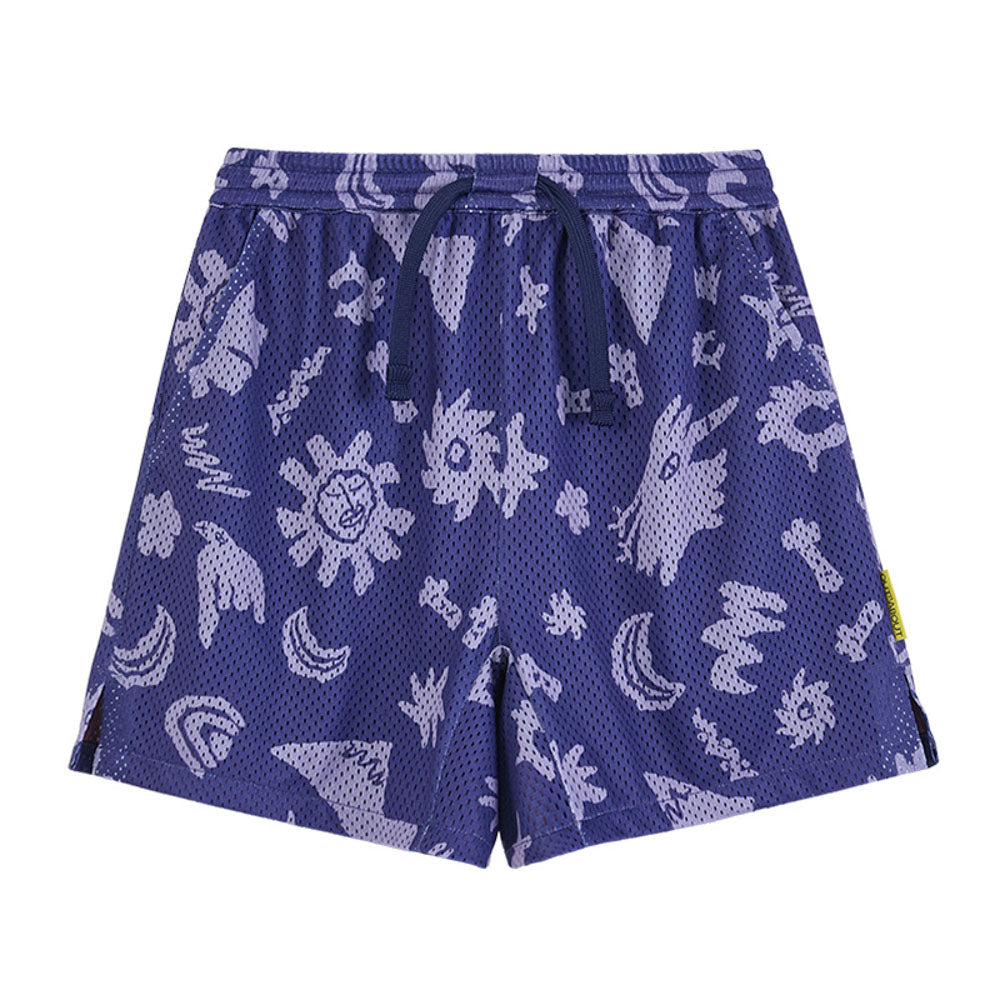 Graphic Knit Shorts