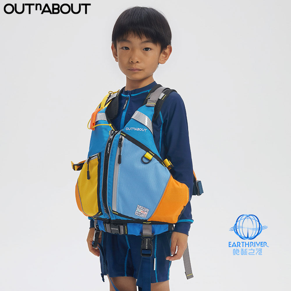 Color-Blocked Buoyancy Aid