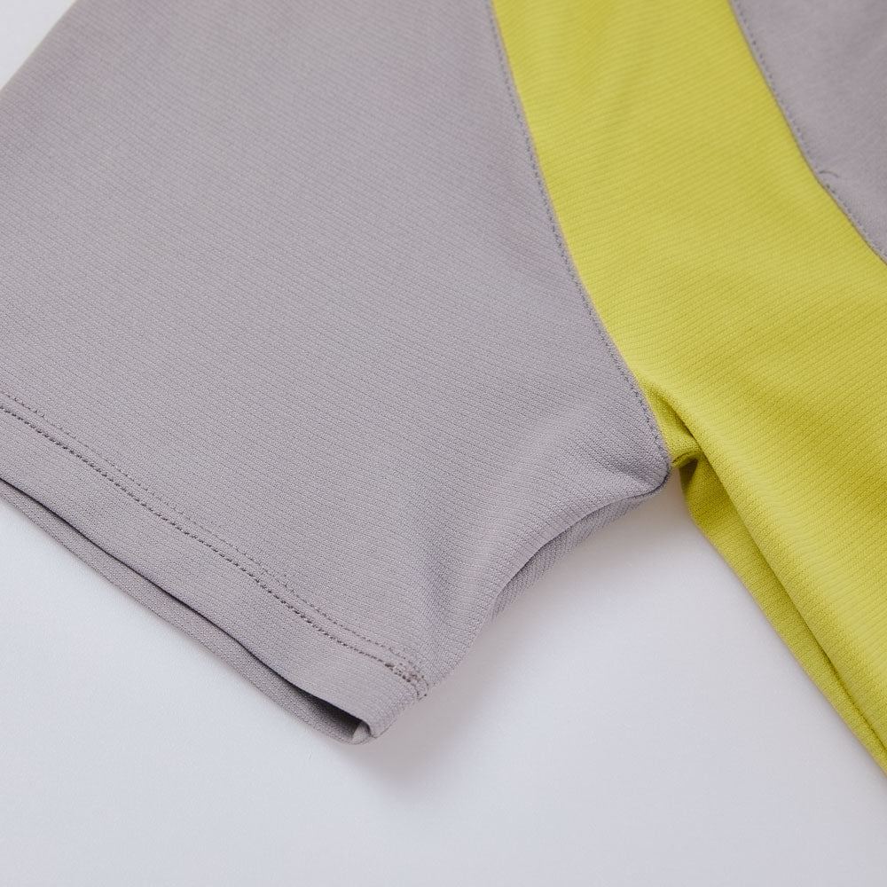 Graphic Sun Protection Quick-Dry Patchwork Tee