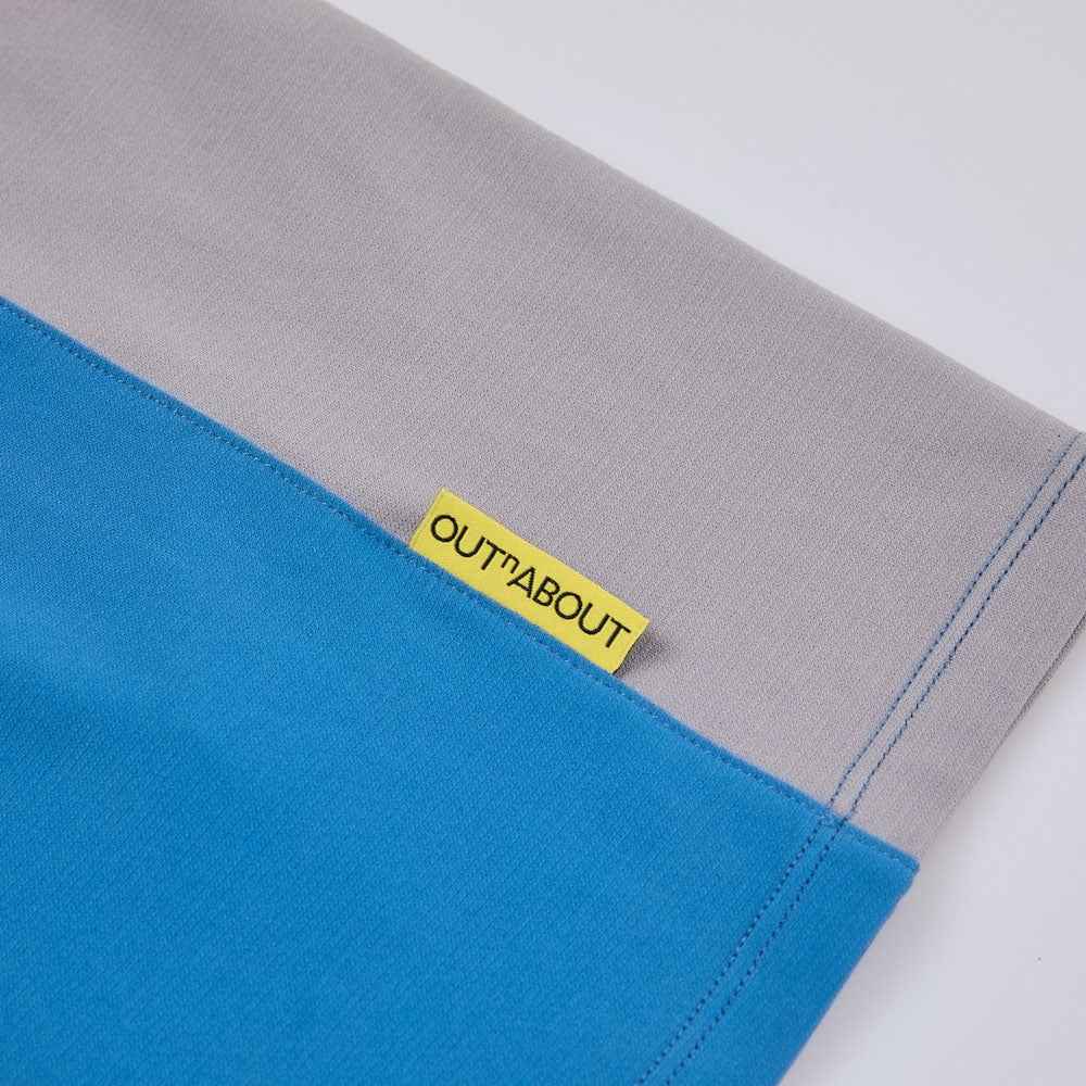 Graphic Sun Protection Quick-Dry Patchwork Tee