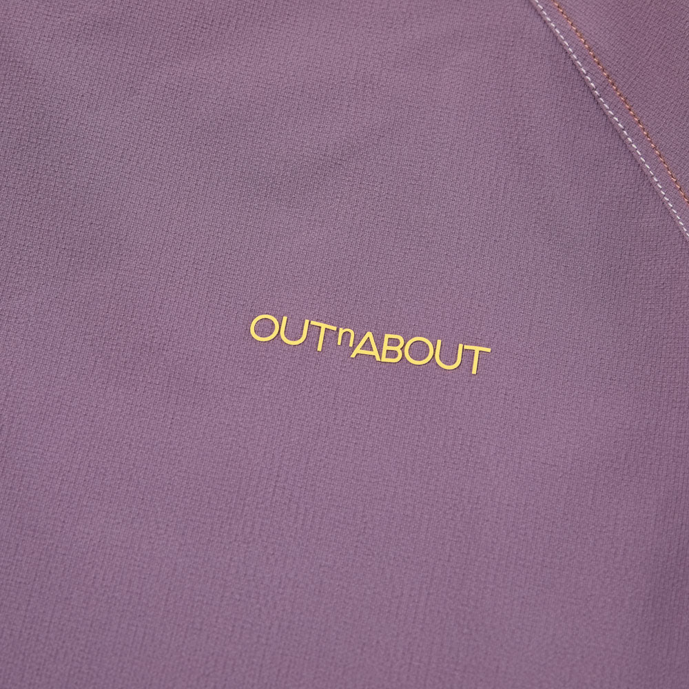 Lightweight Moisture-wicking Woven Short-Sleeve Tee