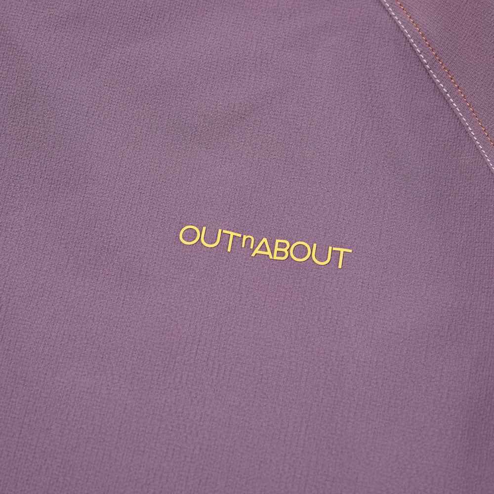 Lightweight Moisture-wicking Woven Short-Sleeve Tee