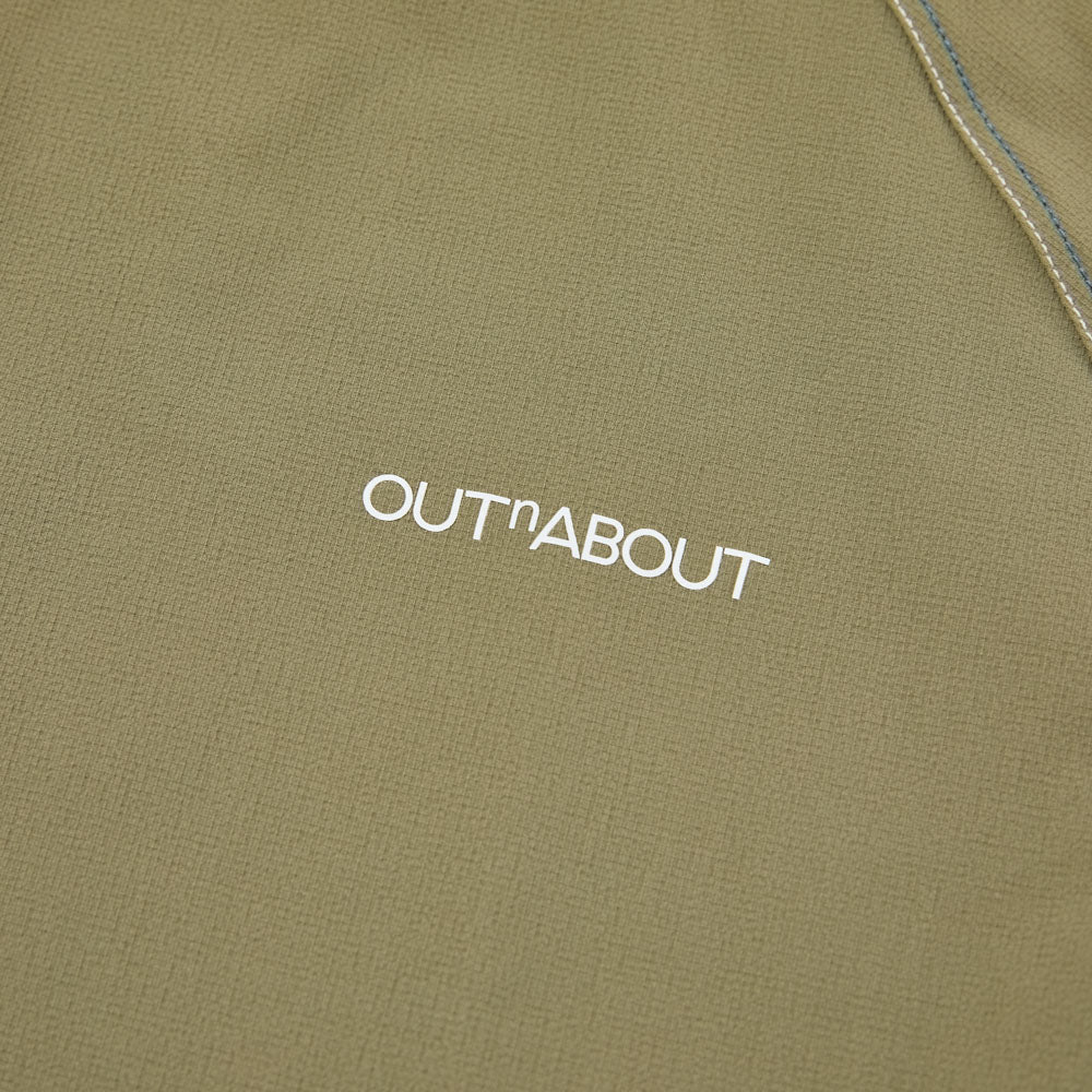Lightweight Moisture-wicking Woven Short-Sleeve Tee