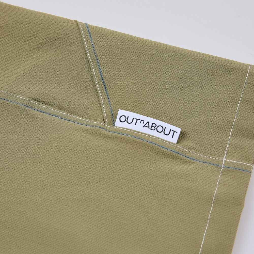 Lightweight Moisture-wicking Woven Short-Sleeve Tee