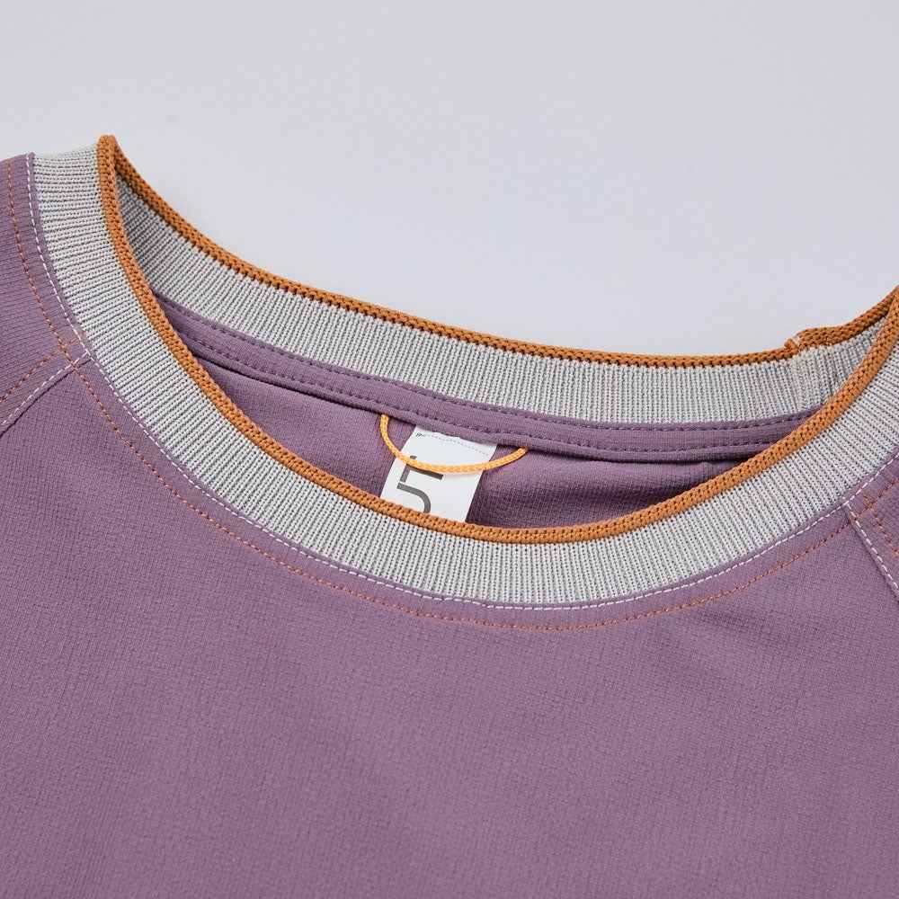 Lightweight Moisture-wicking Woven Short-Sleeve Tee