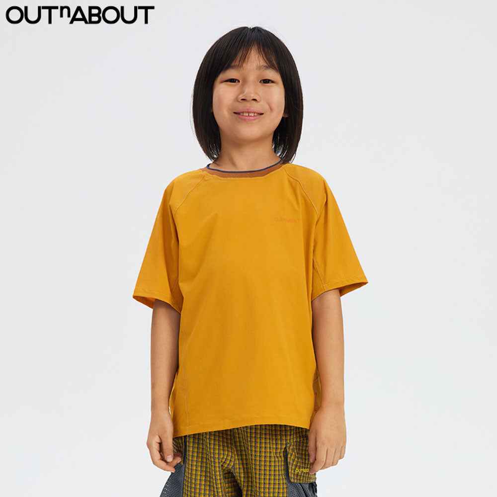 Lightweight Moisture-wicking Woven Short-Sleeve Tee