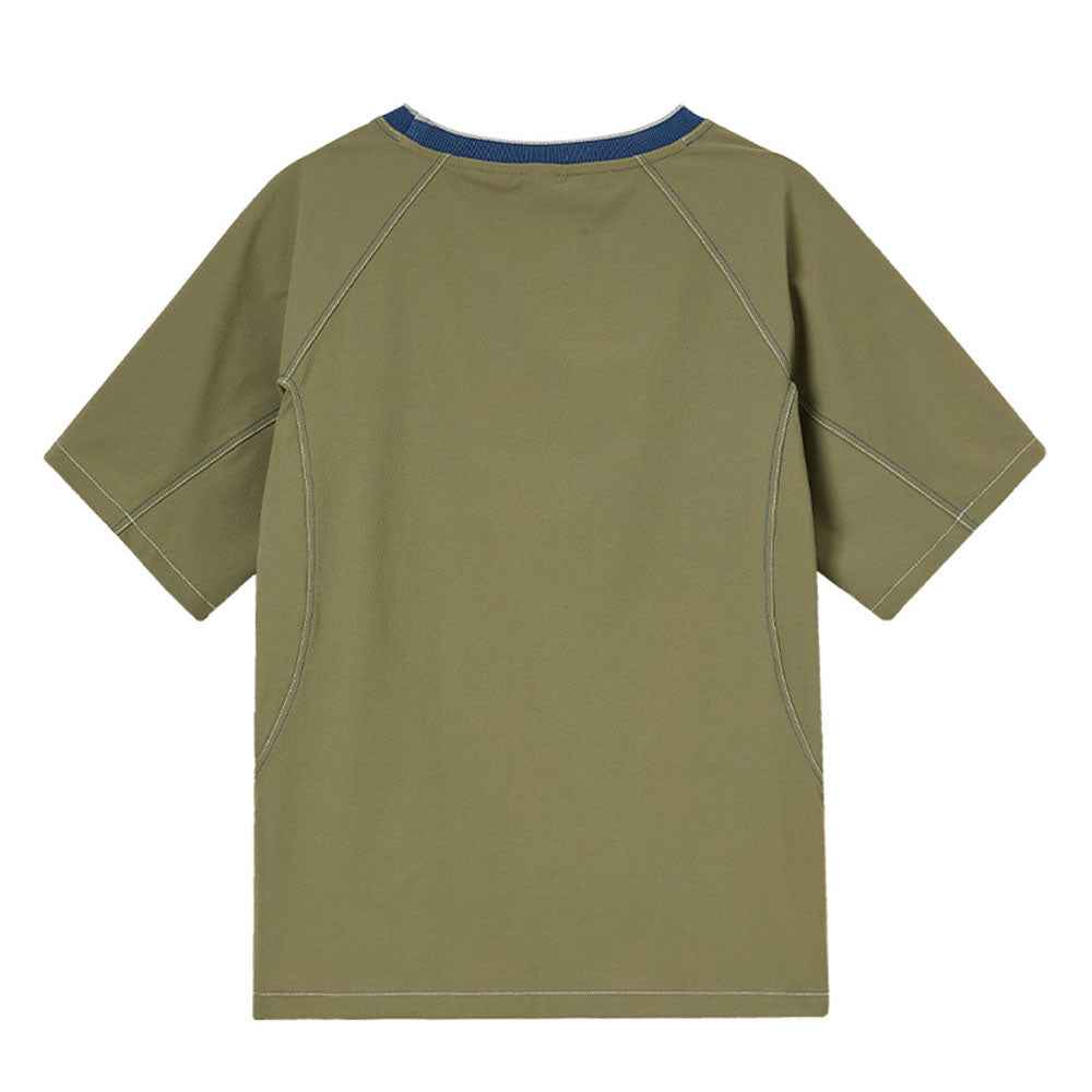 Lightweight Moisture-wicking Woven Short-Sleeve Tee
