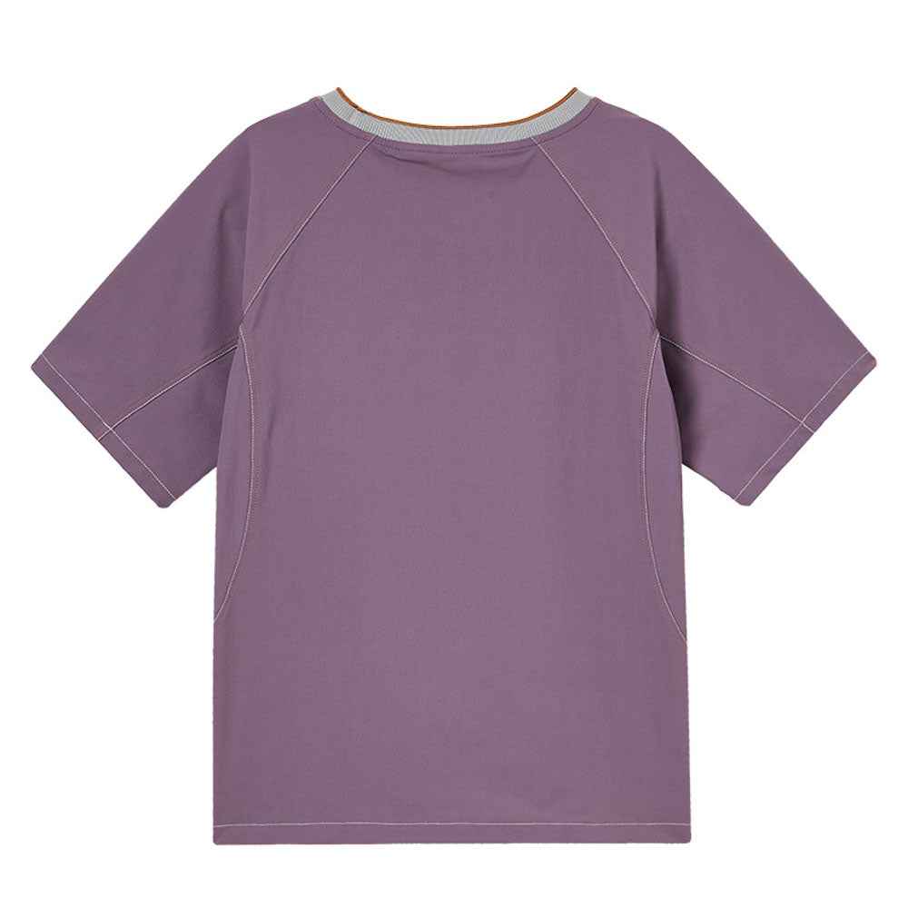 Lightweight Moisture-wicking Woven Short-Sleeve Tee