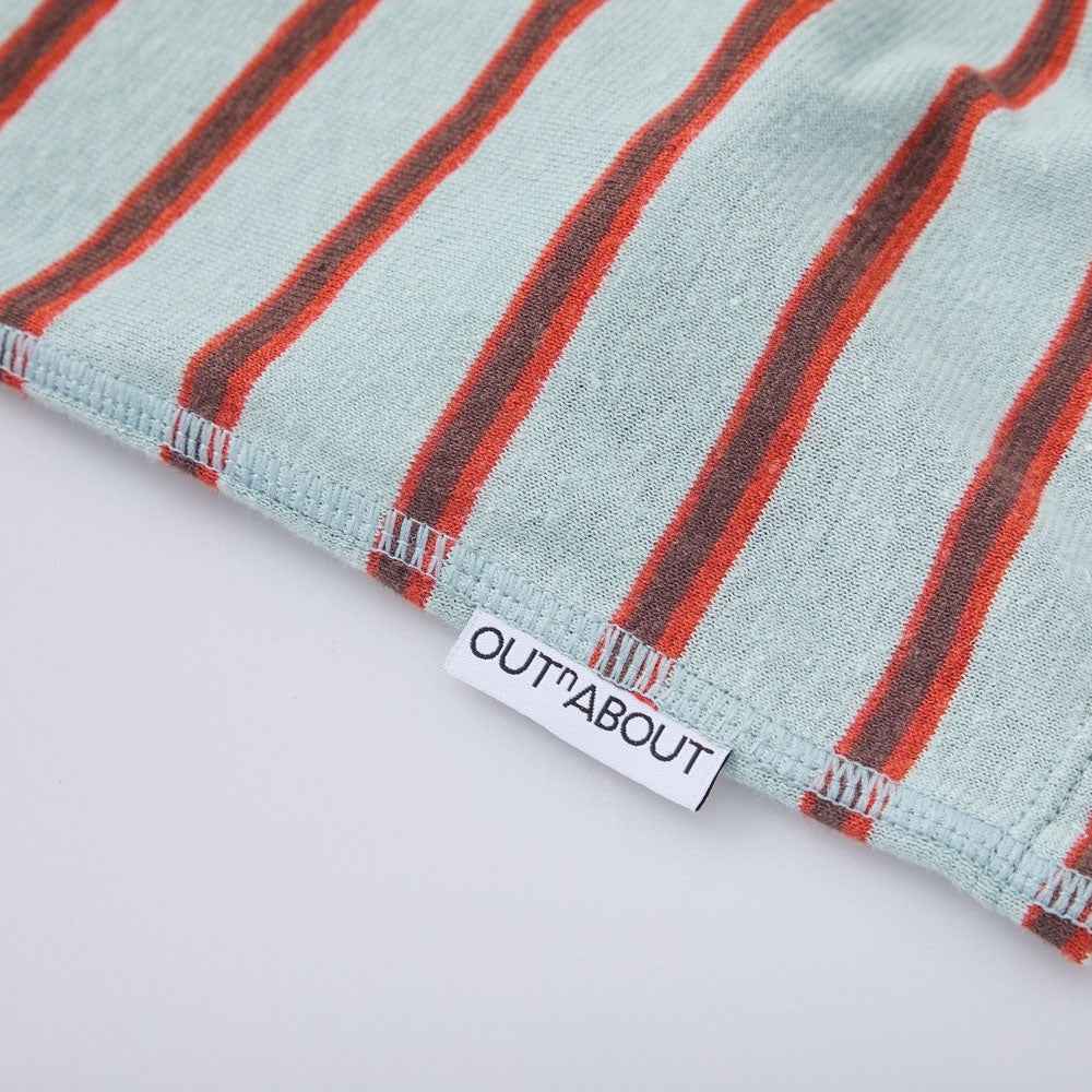 Graphic Striped Hoodie
