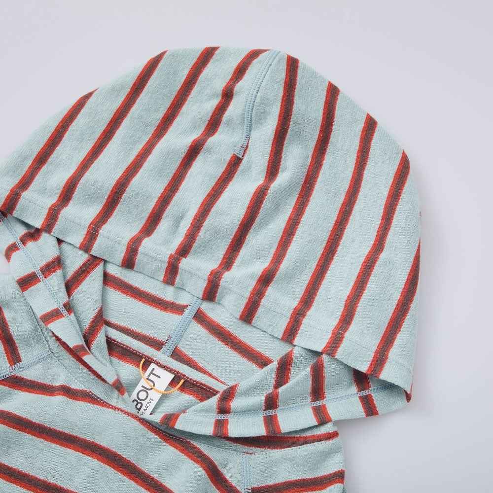 Graphic Striped Hoodie