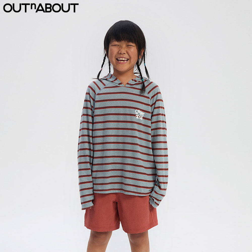 Graphic Striped Hoodie