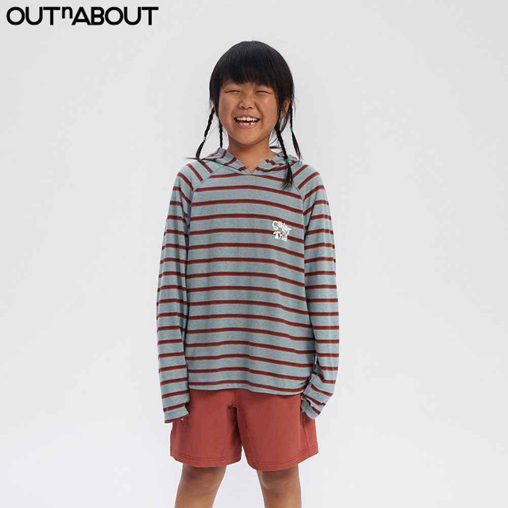Graphic Striped Hoodie