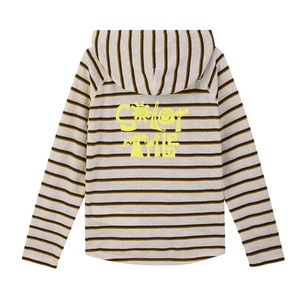 Graphic Striped Hoodie