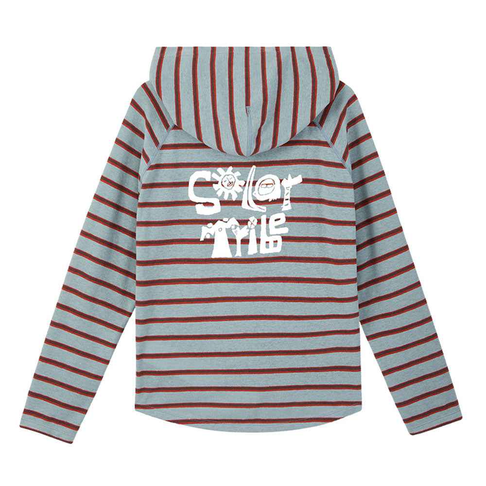 Graphic Striped Hoodie