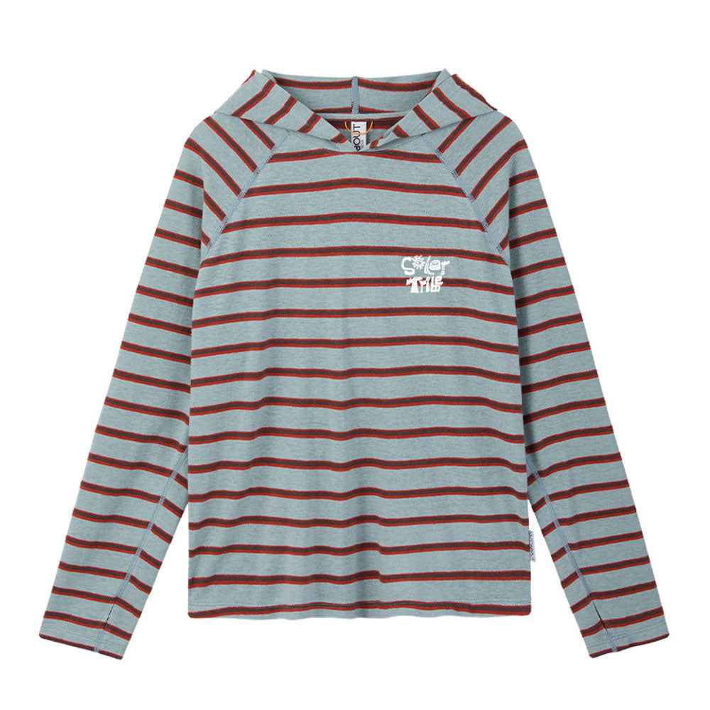 Graphic Striped Hoodie