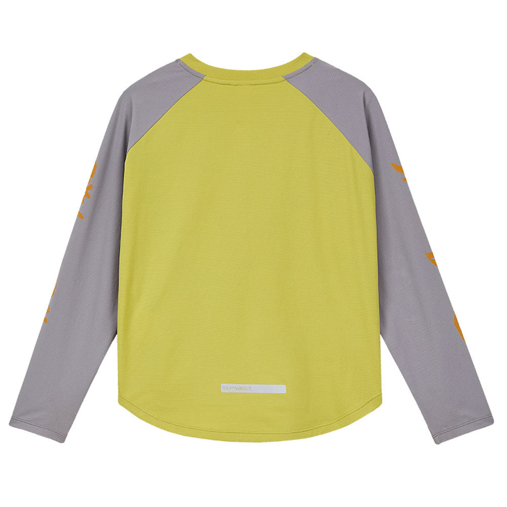 Graphic Sun-Protection Quick-Dry Raglan Sleeve Tee
