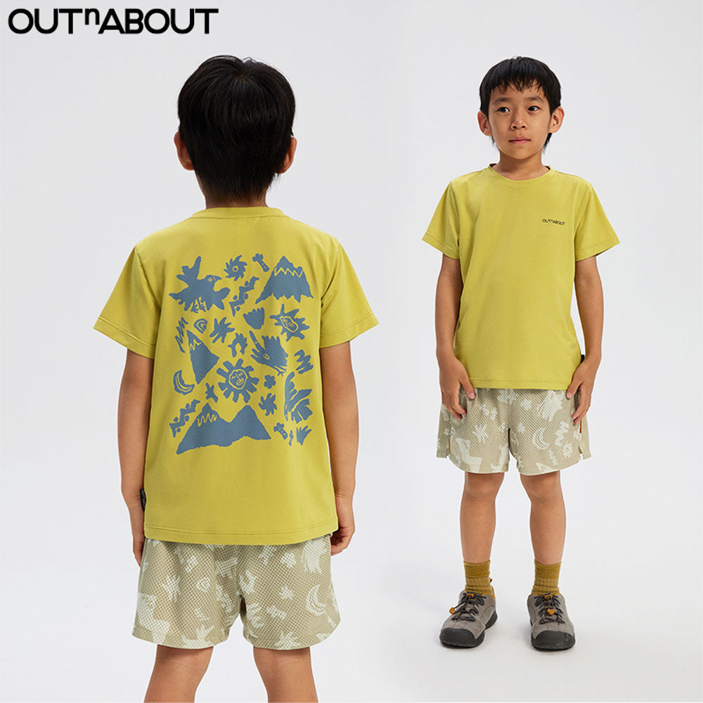 Graphic Sun-Protection Quick-Dry Short-Sleeve Tee