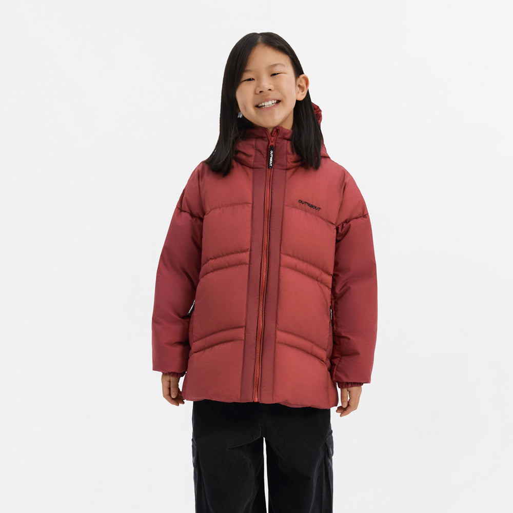 Kids 90% Goose Down Hooded Jacket