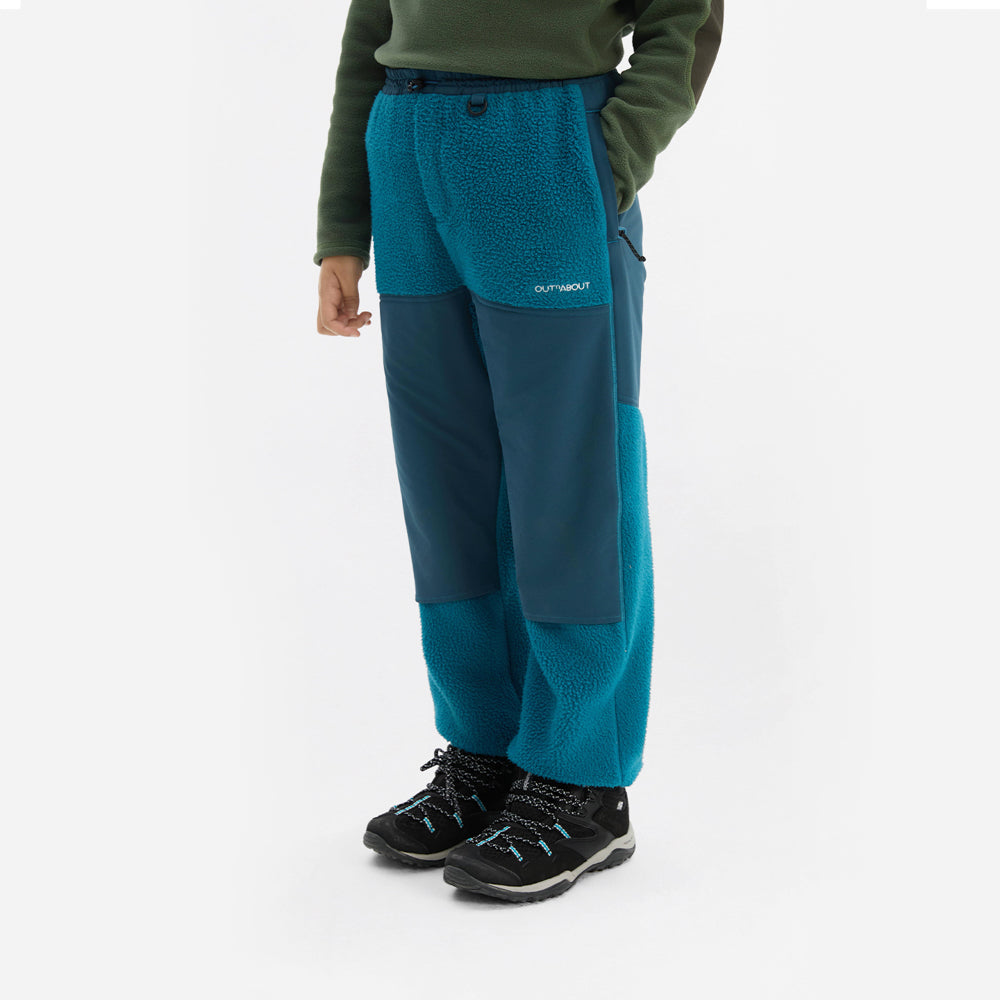 Kids Abrasion Resistant Antistatic Fleece Pants