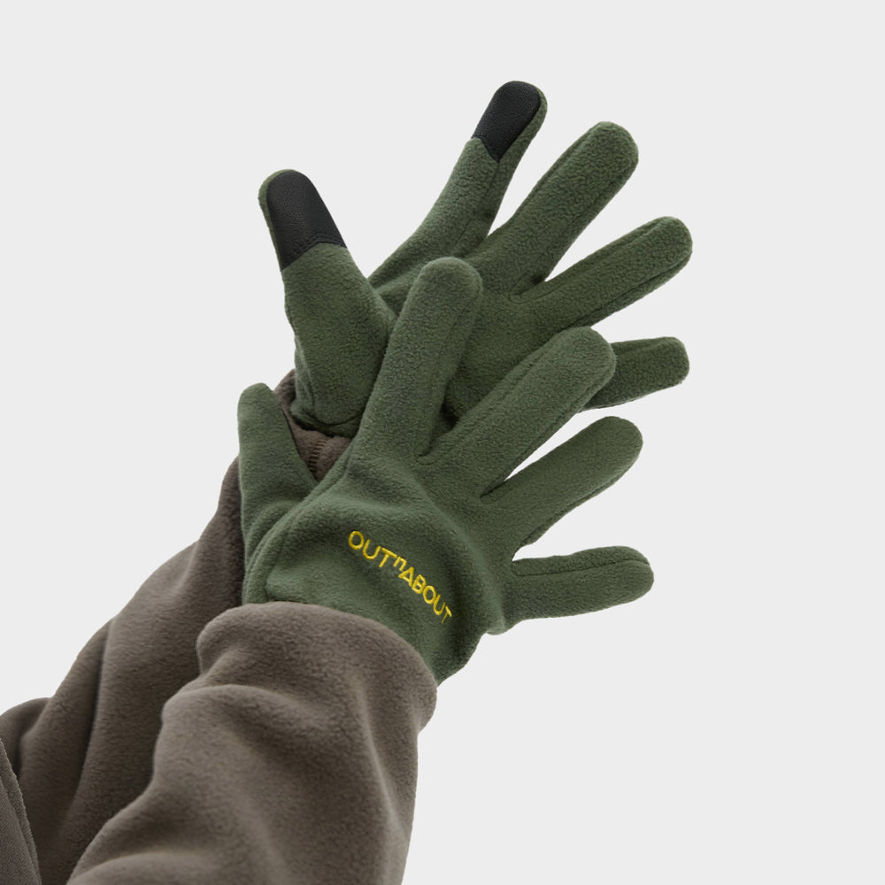 Kids Lightweight Antistatic Fleece Gloves