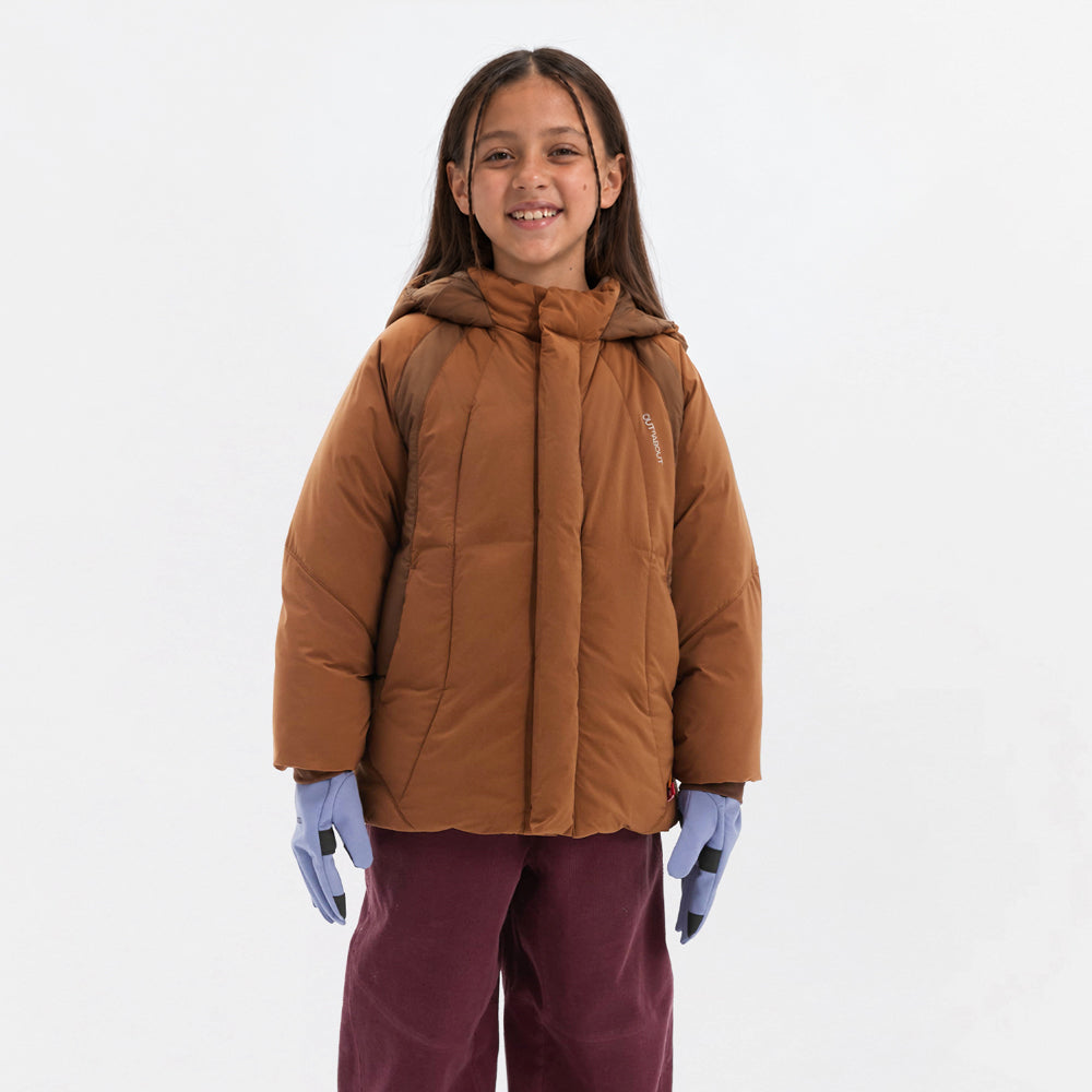 Kids Primaloft Golden Padded Hooded Jacket