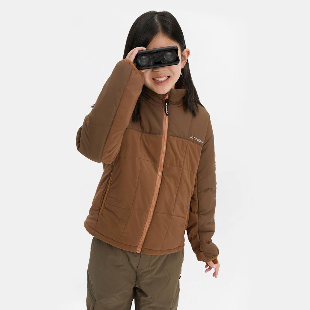 Kids Primaloft Golden Quilted Puffer Jacket
