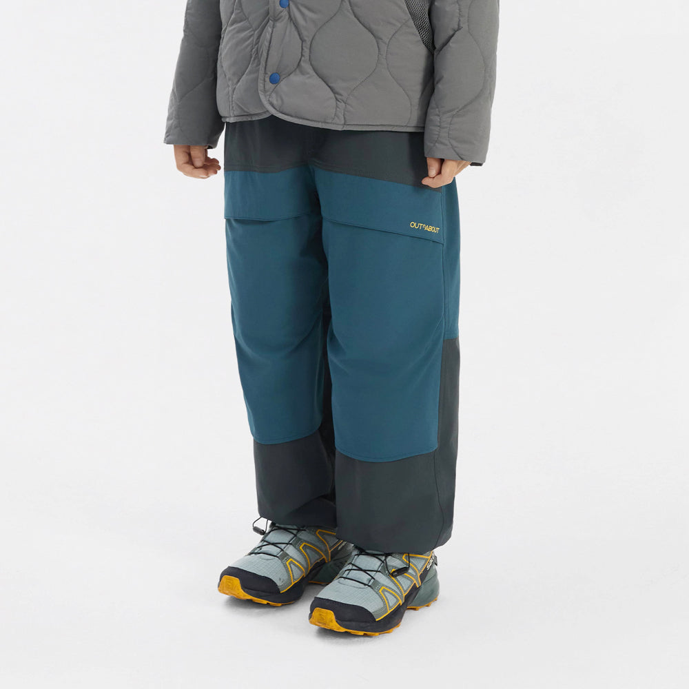 Kids Fleece Lined Water Resistant Cargo Pants