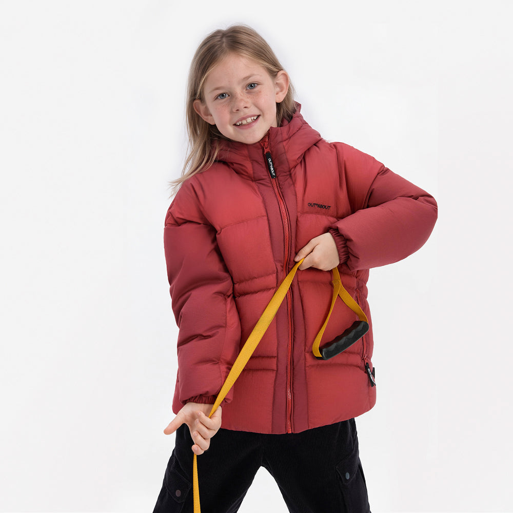 Kids 90% Goose Down Hooded Jacket