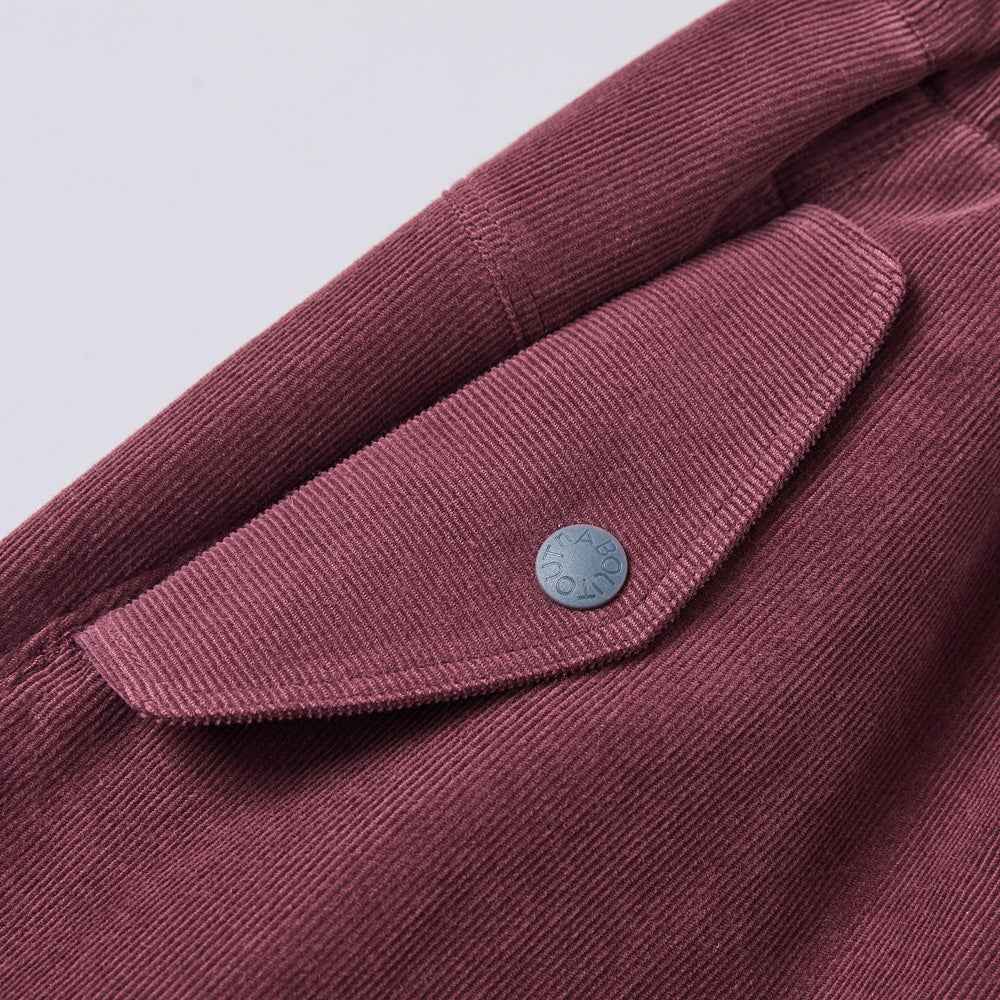 HeatHug Anti-Static Fleece-Lined Corduroy Cargo Pants