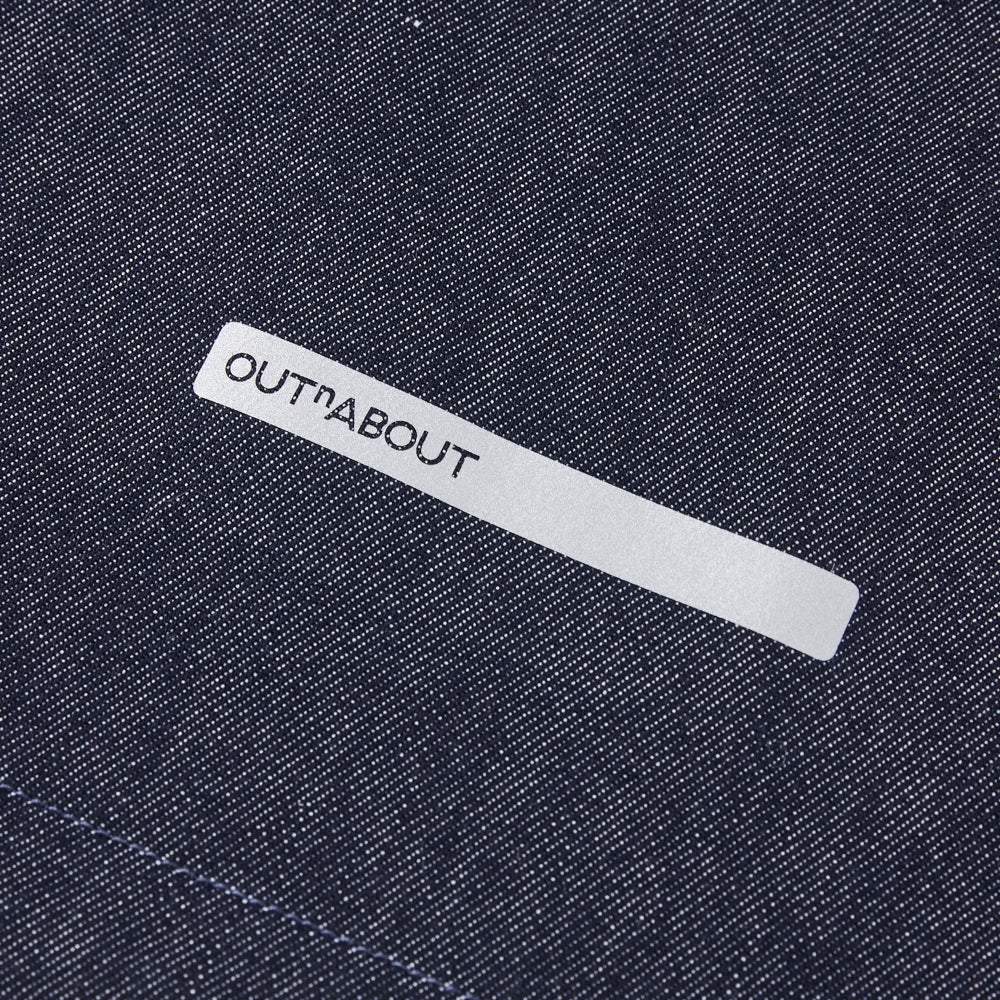 Kids Merino Wool Denim Hooded Jacket
