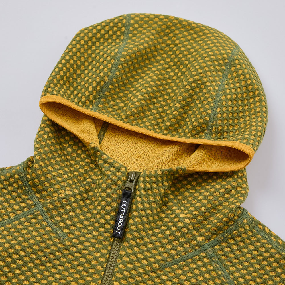 Merino Blend Hooded Jacket