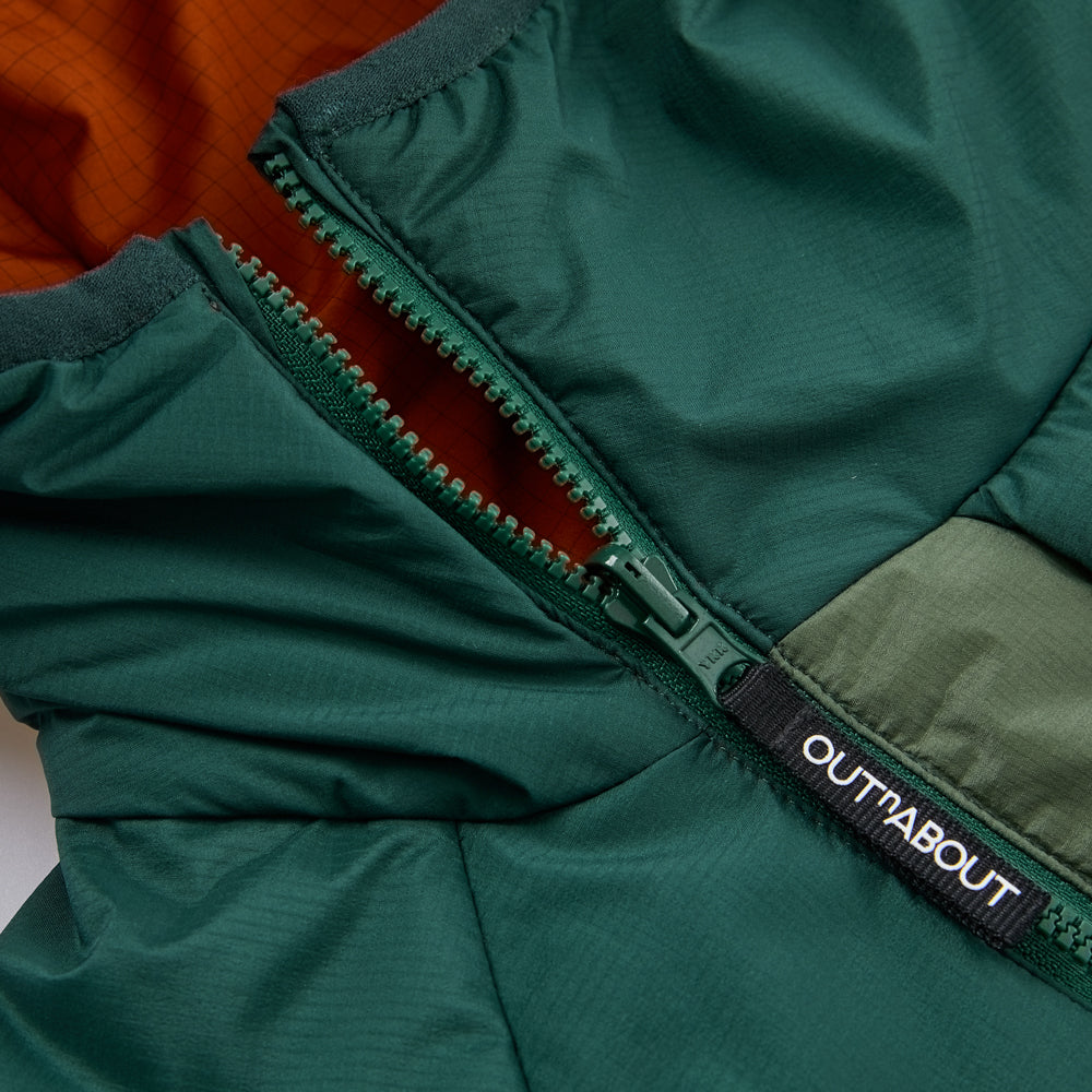 Kids Primaloft Golden Reversible Hooded Jacket