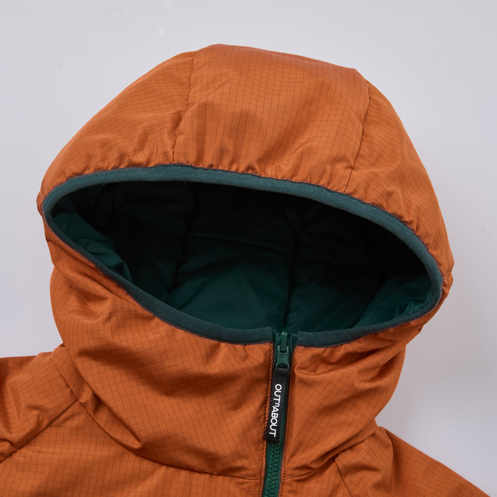 Kids Primaloft Golden Reversible Hooded Jacket