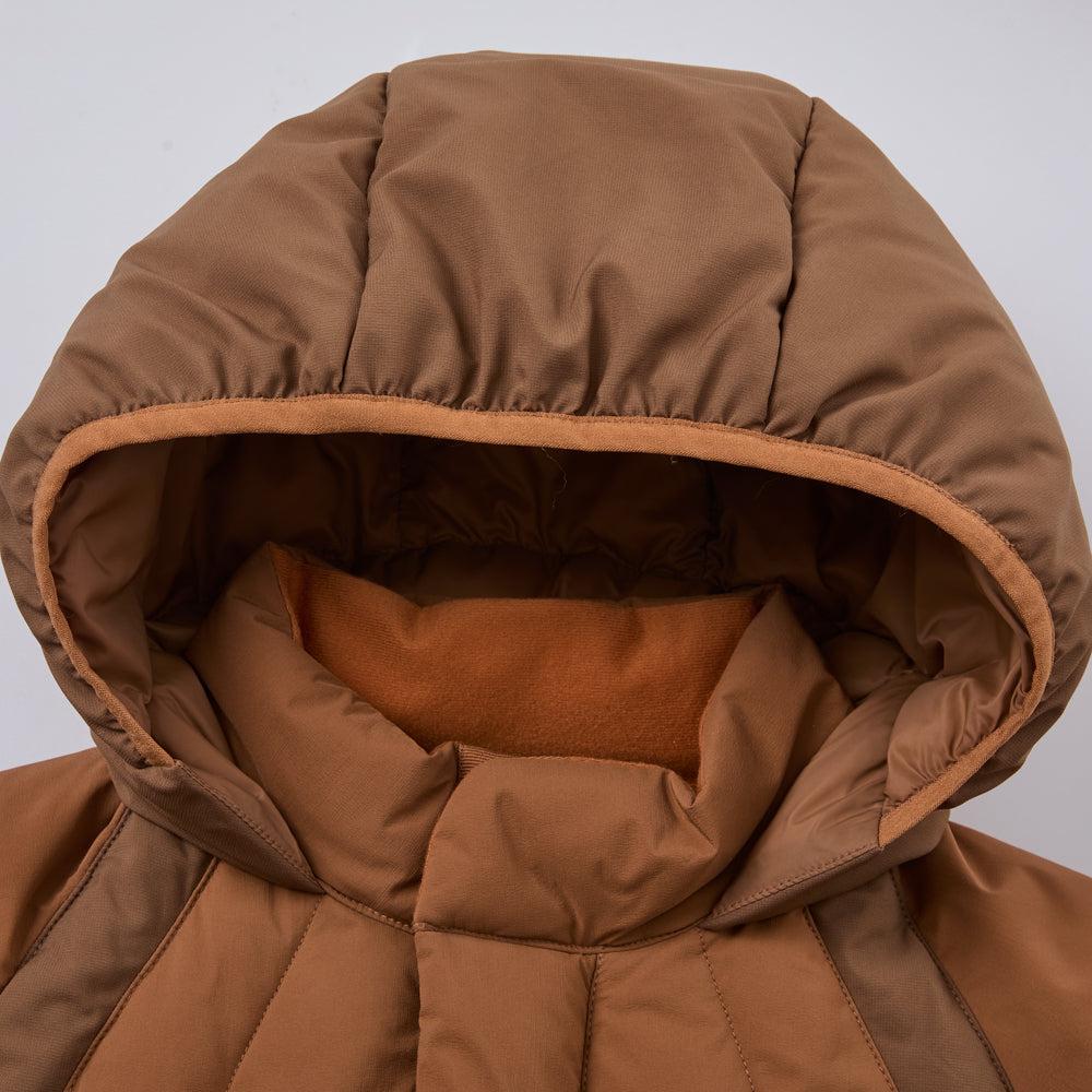 Kids Primaloft Golden Padded Hooded Jacket