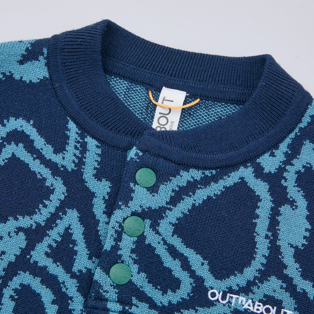 100% Merino Wool Graphic Sweater