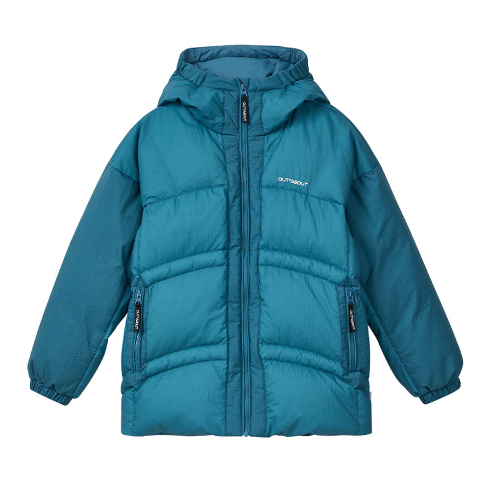 Kids 90% Goose Down Hooded Jacket