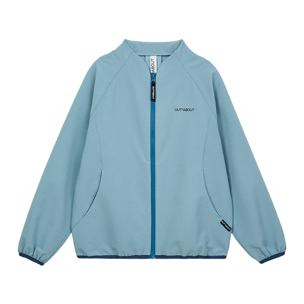 Kids Autumn Light Fleece Lined Outdoor Jacket