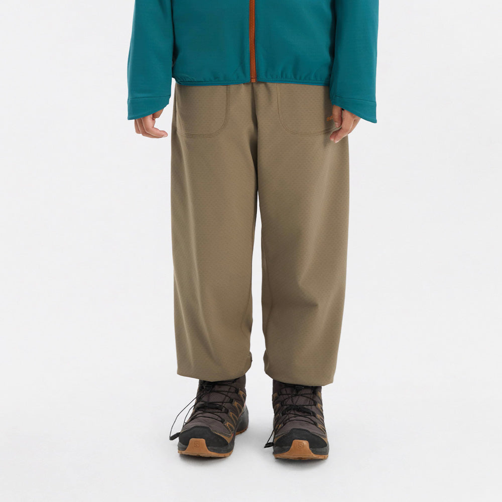 Kids Fleece Lined Stretch Knit Joggers