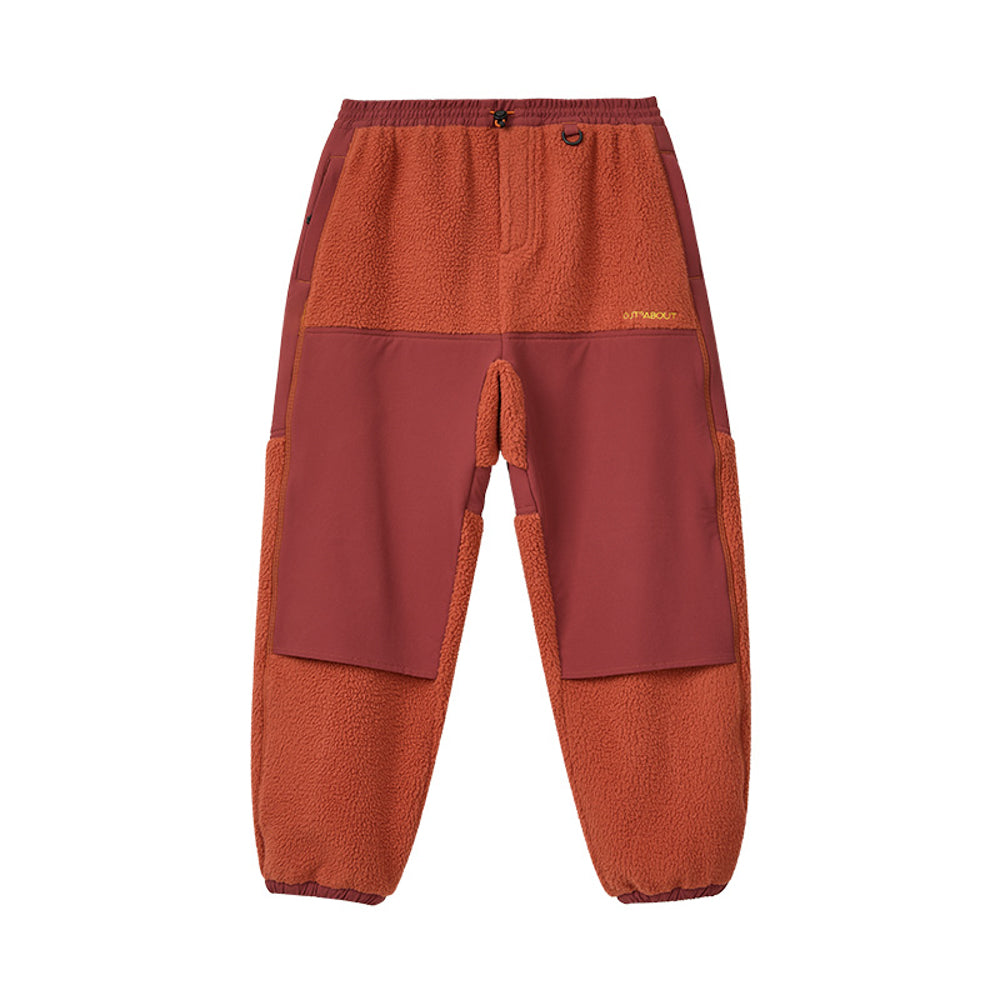 Kids Abrasion Resistant Antistatic Fleece Pants